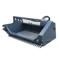 スキッドステア用のロックピッカーアタッチメント