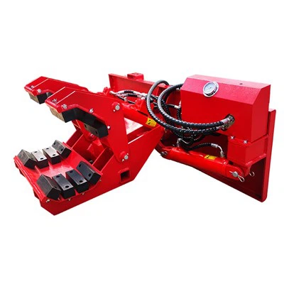 スキッドステア用の回転ポールクランプ