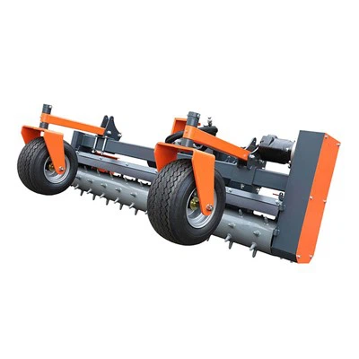 スキッドステアパワーレーキアタッチメント