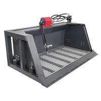 スキッドステアスクリーニングバケット